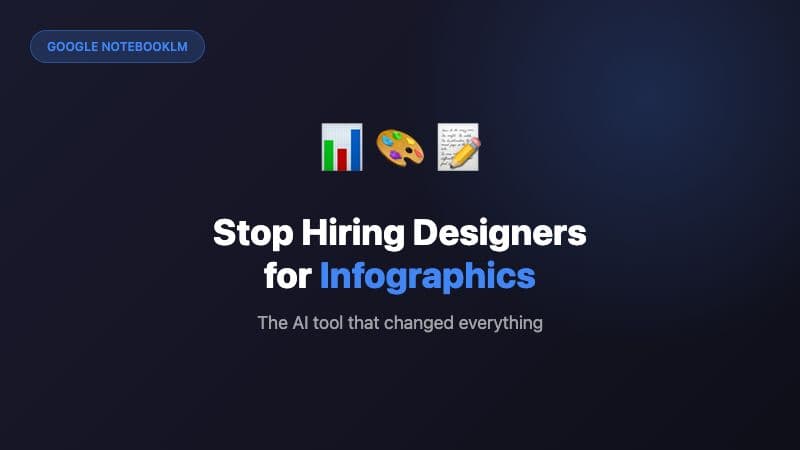I Stopped Hiring Designers for Infographics. Here's the AI Tool That Changed Everything.